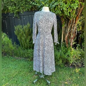 Princess Polly Leopard Print Dress - size 6